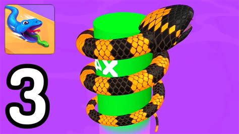 Snake Run Race Gameplay 3 Niveles Del 31 Al 45 Youtube