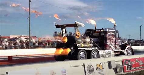 This Semi Truck Has Three Jet Engines And Its Terrifying