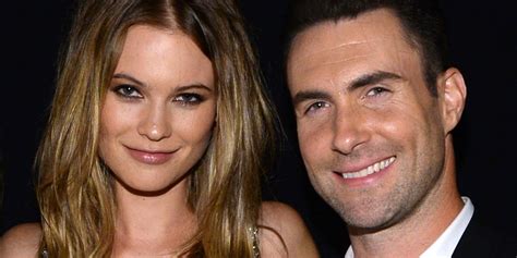 Adam Levine And Behati Prinsloo Take Their First Selfie As A Married Couple Huffpost