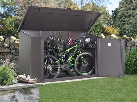 Electric Bike Storage X 3 Outdoor Bike Storage Secure Bike Storage