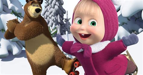 Mellow Mummy Win Masha And The Bear Holiday On Ice On Dvd Taking