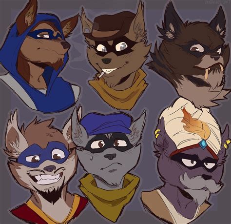 Sly Cooper Characters