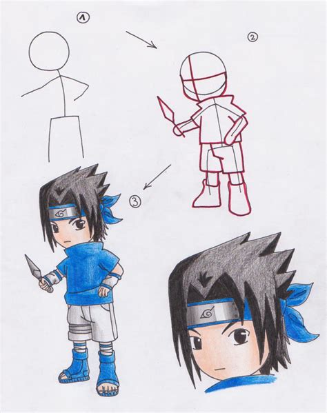 How To Draw A Sasuke Chibi By Nasukeuchimaki On Deviantart