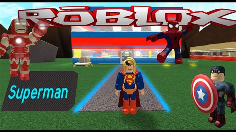 Lets Play Roblox Superhero Tycoon All Upgrades Youtube