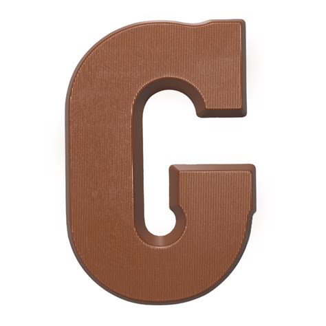 Brunner Chocolate Moulds Letter G Online Shop