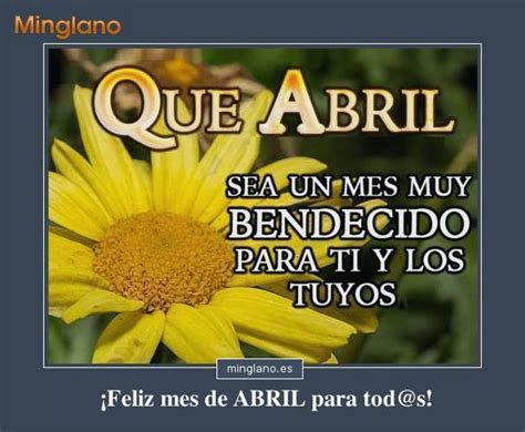 Frases Bonitas Para El Mes De Abril