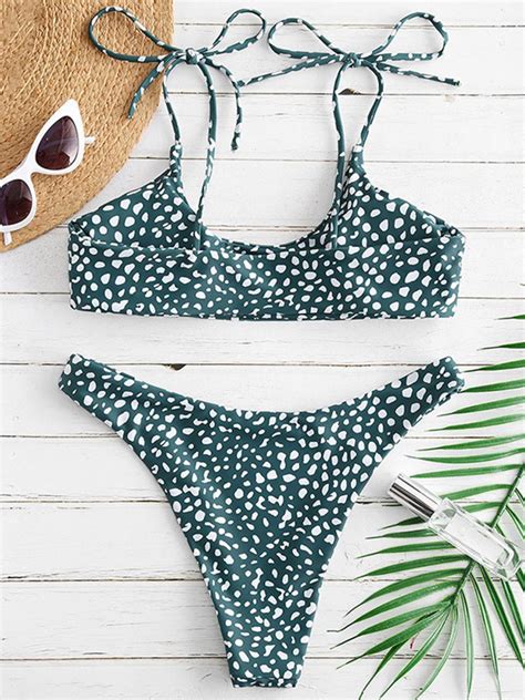 Fashion Polka Dot Triangle Bikini Beach Swimwear Bikinis Swimwear My