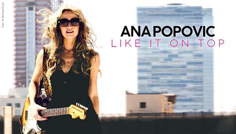Ana Popovic Like It On Top Cd Wom