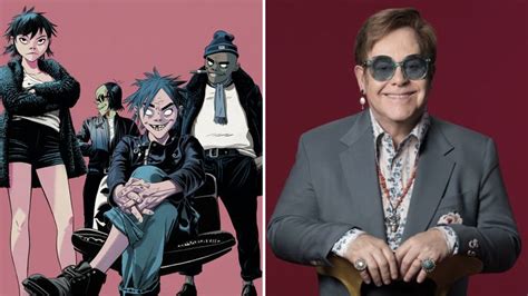 Gorillaz Joins Forces With Elton John On ‘the Pink Phantom Gorillaz