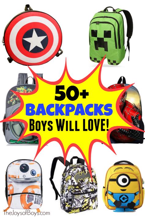 50 Backpacks For Boys The Joys Of Boys