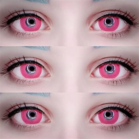 Ttdeye Pure Pink Colored Contact Lenses Contact Lenses Colored