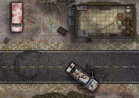 RE Road By WastelandBattlemaps Deviantart On DeviantArt