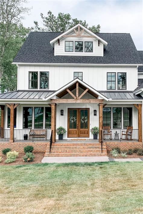 20 Modern Farmhouse Front Porch Ideas