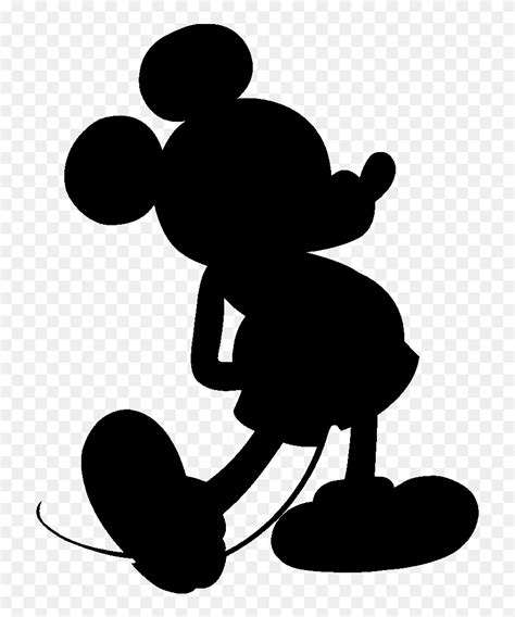 Mickey Mouse Silhouette Mickey Mouse Clipart Silhouette Png