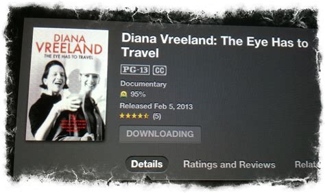 Diana Vreeland The Eye Has To Travel Ted Kennedy Watson