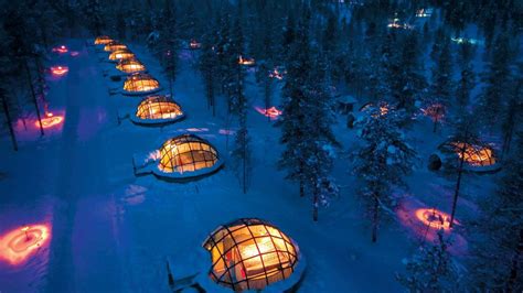Glass Igloo Hotel Offers Stunning Views Of The Northern Lights Photos