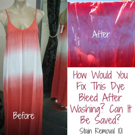 The clothes least likely to run are those made of synthetic fabrics where the colour was added at the melt stage when the fibres themselves were being created. How To Fix A Dye Transfer Or Bleeding Dye Laundry Mishap