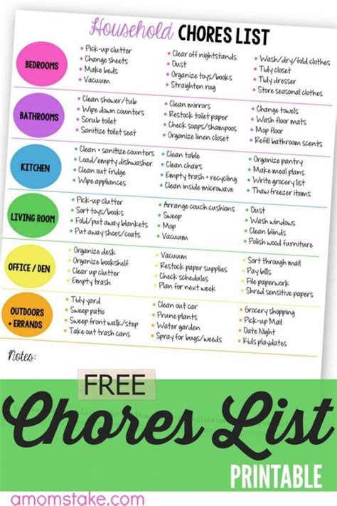 Best 25 Household Chores Ideas On Pinterest Household Chores Chart