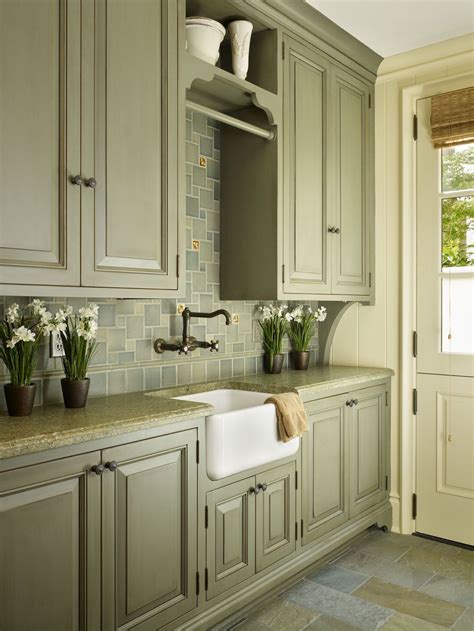 The color and texture of this wood are such that you can use it to create different cabinetry styles, and you can vary the. Sage Green Kitchen Cabinets Painted 2021 - homeaccessgrant.com