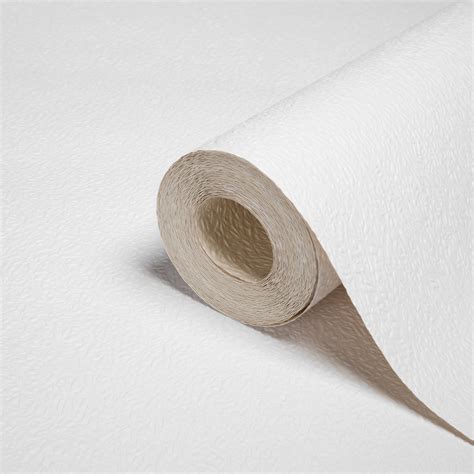 Bandq White Small Stipple Textured Paintable Wallpaper Departments