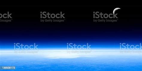 Planet Earth And Moon Stock Photo Download Image Now Globe