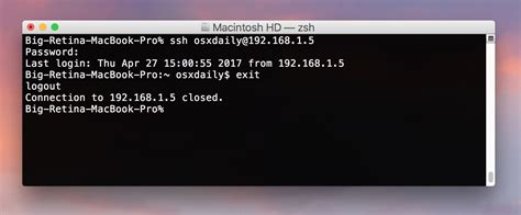 Test your internet connection using speed testing tools like this one to determine your current speeds. How to SSH on Mac with the Native SSH Client