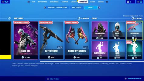Fortnite Whats In The Daily Item Shop Today