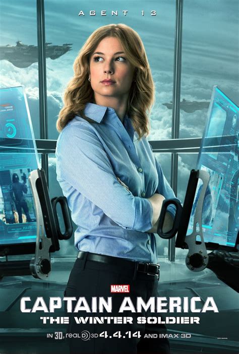 Emily Vancamp Captain America Poster The Mary Sue