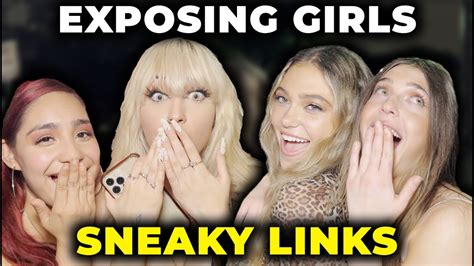 EXPOSING GIRLS SNEAKY LINKS YouTube
