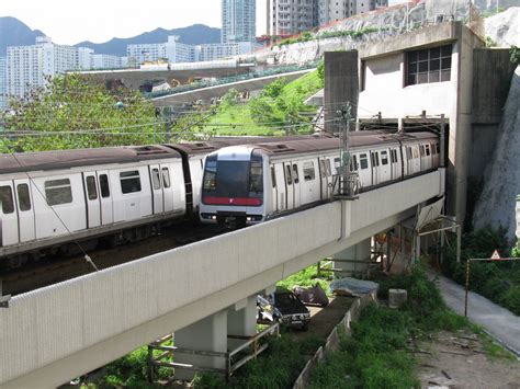 Transition Between The Underground And Viaduct Sections Of The Kwun