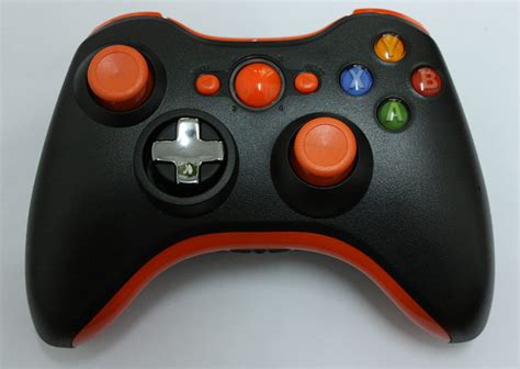 Customer New Version Transforming Xbox 360 Orange And Black Replacement