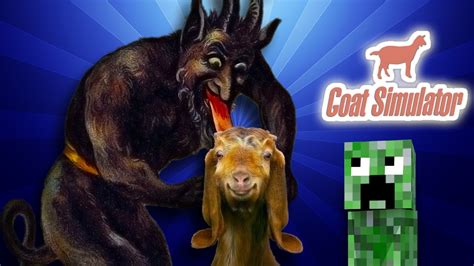 Builder Goat Achievement And Minecraft Glitches Goat Simulator Youtube