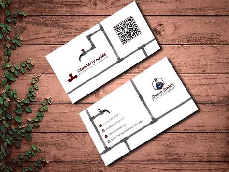 Best Plumber Business Card Template Techmix