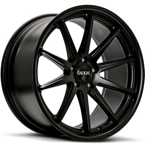 Xix Exotic X31 Matte Black Dually Wheels