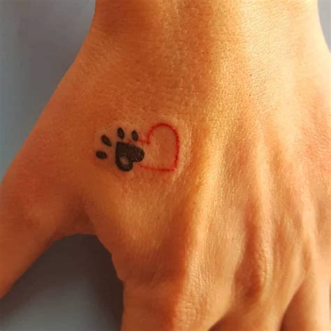 Cat Paw Print Tattoo Keepingdog