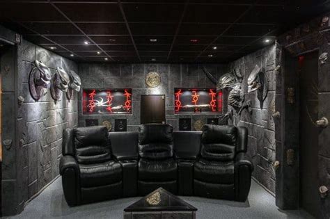 Level Up With 42 Gaming Man Cave Design Ideas For Men