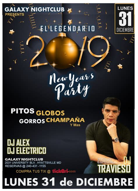 NEW YEARS PARTY 2019 | Tickeri - concert tickets, latin tickets, latino tickets, events, music ...