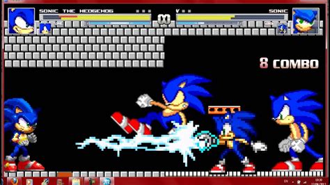 Mugen Sonic Battle 1 Youtube