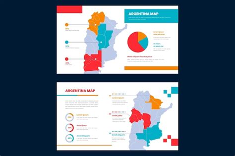 Free Vector Argentina Map Infographic In Flat Design
