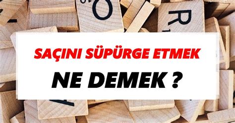 Saçını süpürge etmek Ne Demek? TDK’ya Göre Saçını süpürge etmek Sözlük