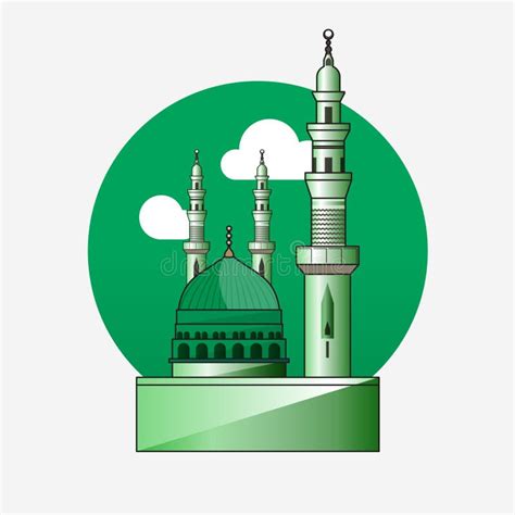 Mosque Nabawi Stock Illustrations 2504 Mosque Nabawi Stock