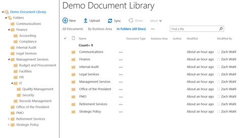 Folders V Metadata In Sharepoint Document Libraries Enterprise Knowledge