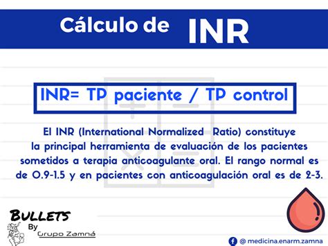 Calculo De Inr