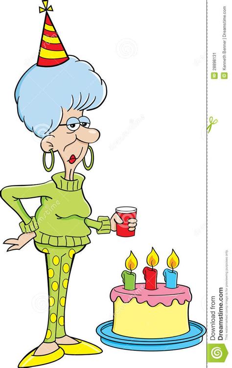 Funny Birthday For Older People Clipart Clipart Suggest Birthday