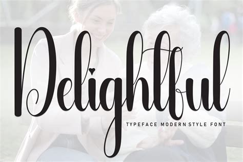Delightful Font By William Jhordy · Creative Fabrica