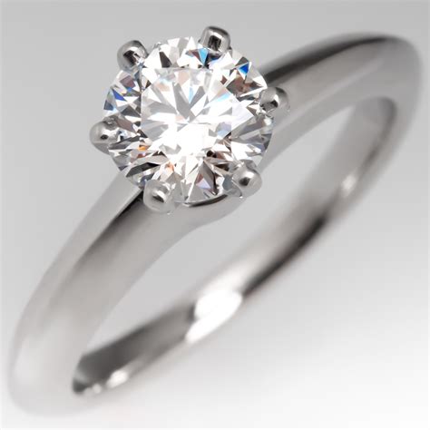 Tiffany And Co Classic Solitaire Engagement Ring 6 Prong 72ct Fvs2