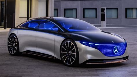 Mercedes Benz Vision Eqs Concept Previews Future Electric Flagship