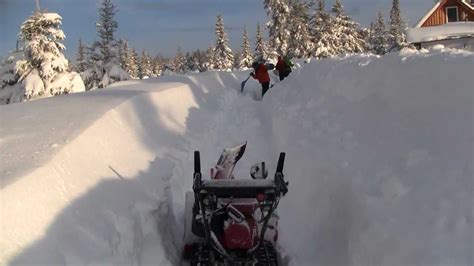 Homer Alaska Blizzard 2012 How To Dig Out From 6 Feet Of Snow Honda