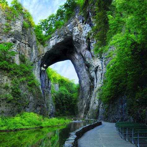 The Historical Natural Bridge Of Virginia