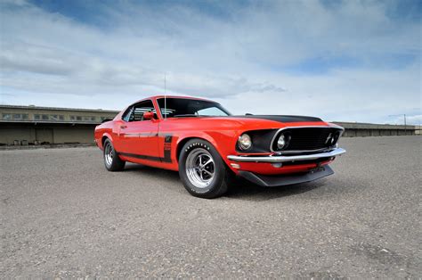 4268x2401 Muscle Car Car Fastback Ford Mustang Boss 429 Red Car